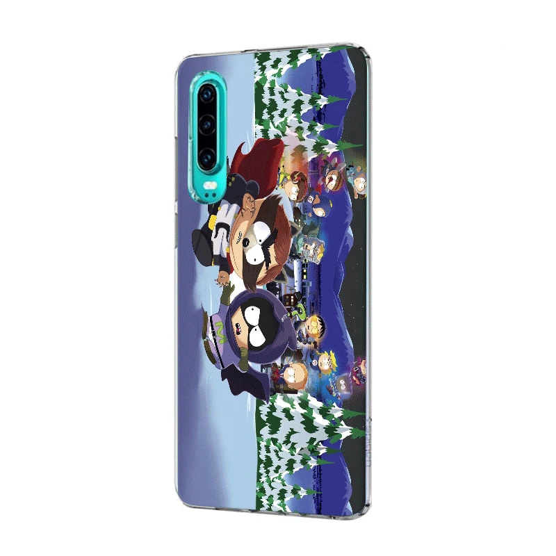 Чехол для телефона из ТПУ для huawei P30 P20 P10 P8 P9 Lite Pro P Smart Z Plus, чехол с аниме Southpark