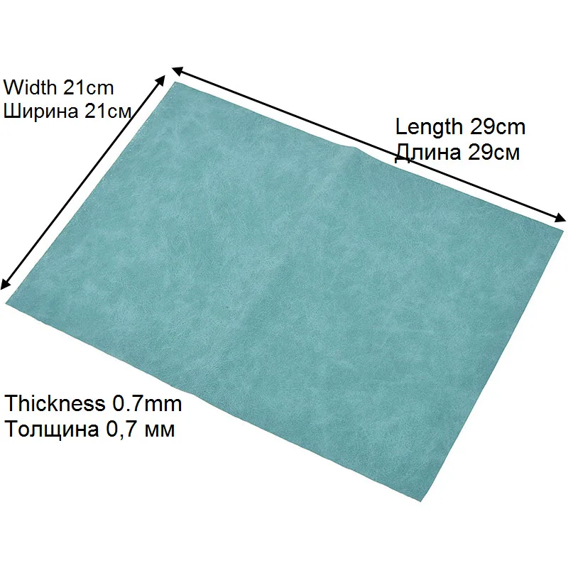 A4 Faux Suede PU Leather Fabric – 21x29cm Waterproof Synthetic Material for DIY Sewing & Garments 4