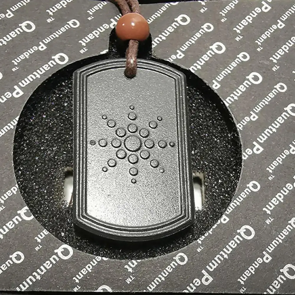 

2019 Volcanic Lava Stone Energy Pendant Scalar Energy Pendant For Negative Ions Women Men Natural Stone Jewelry Long necklace A1