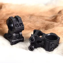 WESTHUNTER Riflescope аксессуары для стрельбы кольца для прицела подходит 25,4 мм/30 мм трубы стабильное высокое качество крепления для высокого Пикатинни
