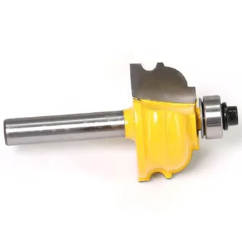 

8mm Shank Extra Long Miter Frame Molding Router Bit Line Door Tenon Cutter For Woodworking Tools Router Cutter Bit