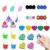 Простые Ямочки Fidget Toys Mini Stress Reliever Toys For Adult Children Push Bubble Antistress Toys Funny Pop Fidget Toy