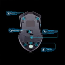 Набор с клавиатурой и мышью Водонепроницаемая мультимедийная 2,4 ГГц Беспроводная игровая клавиатура USB беспроводная Mous ING-SHIPPING