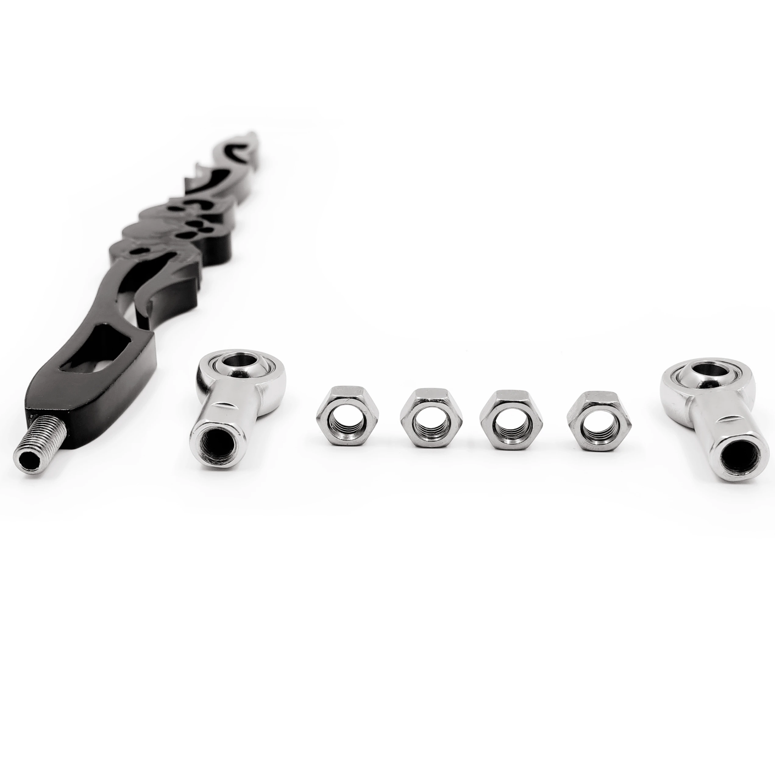 Aftermarket мотоцикл части черный череп сдвижная связь для Harley Davidon Softail FXDWG Dyna широкое
