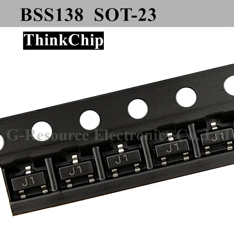 (100 шт.) BSS138 BSS138LT1G J1 СОТ-23 SMD полевой транзистор (маркировка J1) N канал MOS-FET Триод |