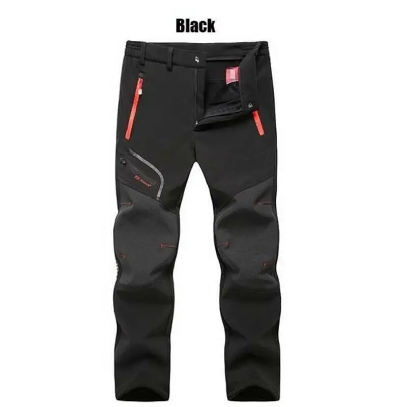 6500#3 цвета L-6XL мужские ветрозащитные водонепроницаемые треккинговые брюки карго рабочие толстые лыжные походные брюки