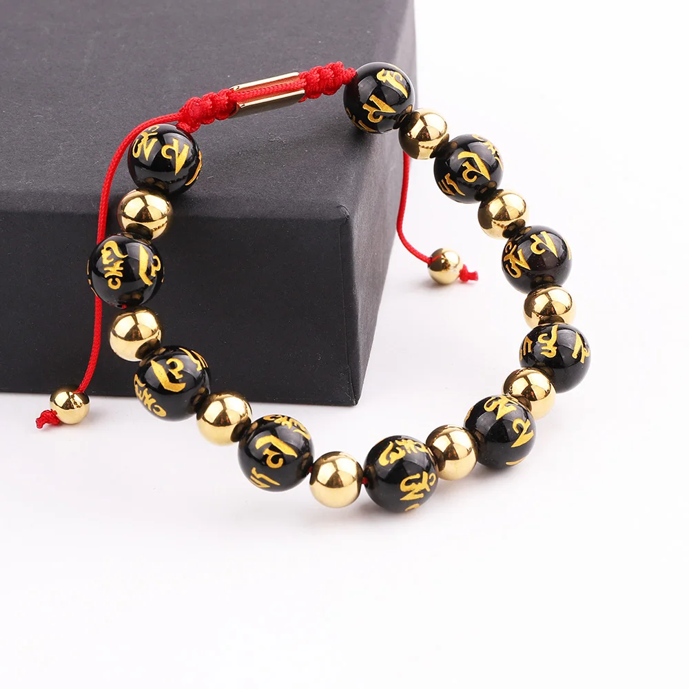 JARAVVI High Quality Natural Stone Buddha Tibetan Beads Macrame Friendship Bracelet Men Jewelry Gift - Image 5