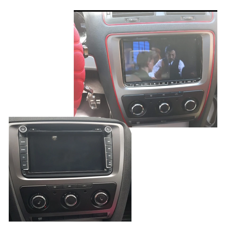 2 Din Автомобильная установка для Skoda Octavia аудио fascia стерео радио DVD CD панель