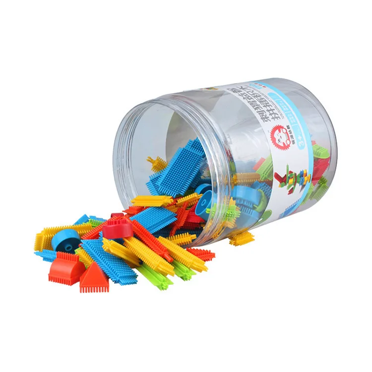

Enlighten kazi Inserted Building Blocks Kindergarten Preschool Education Toy Children Interactive Educational Comb Mane Building
