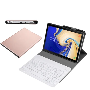 

Bluetooth keyboard Tablet Case for Samsung Galaxy Tab A 10.1 2019 SM-T510 SM-T515 T510 T515 Leather Cover Detachable keyboard