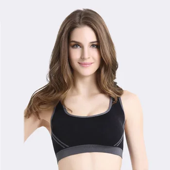 

Women Sports Bras Fitness Yoga Running Seamless Padded Push Up Shockproof Bra Top Comfortable Lady Underwear Gym Sports Wear