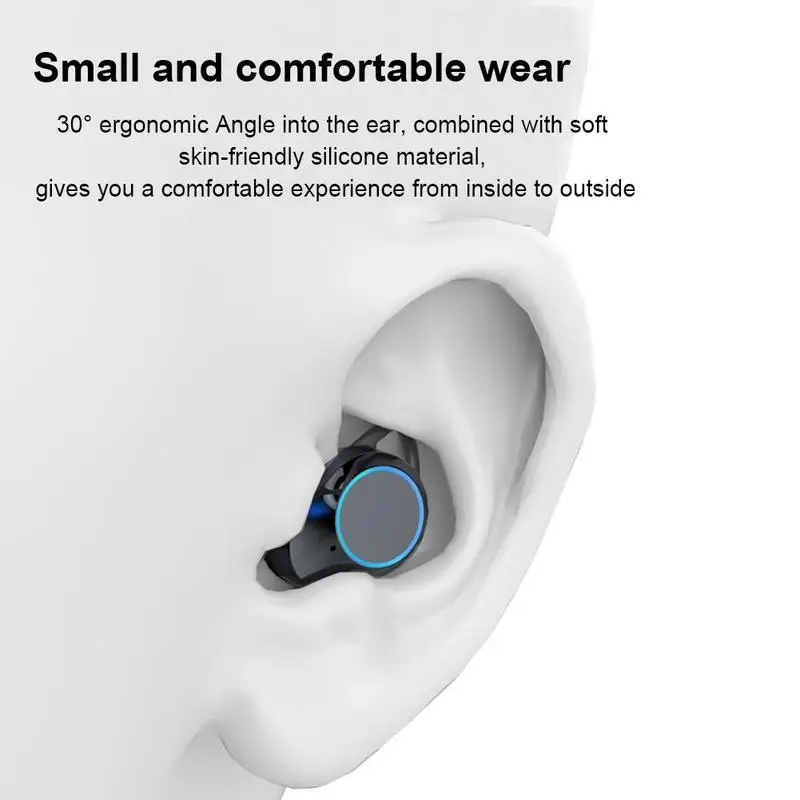G02 TWS 5,0 Bluetooth наушники водонепроницаемые наушники Смарт стерео 3300 мАч беспроводной светодиодный IPX7 мощность C6F1