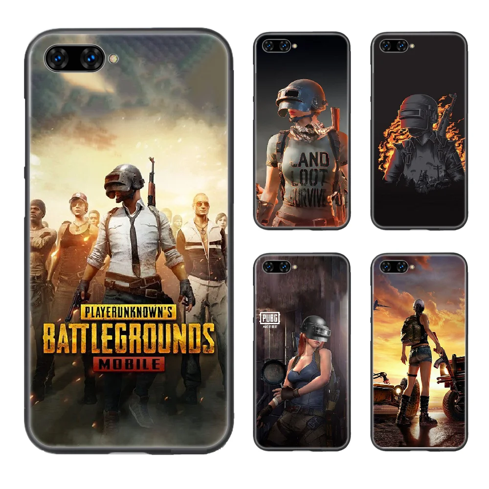Чехол для телефона PUBG Airdrop 98K чехол HUAWEI honor 8 8c 8a 8x9 9a 9x V10 MATE 10 20 I lite pro черный из ТПУ 3D |
