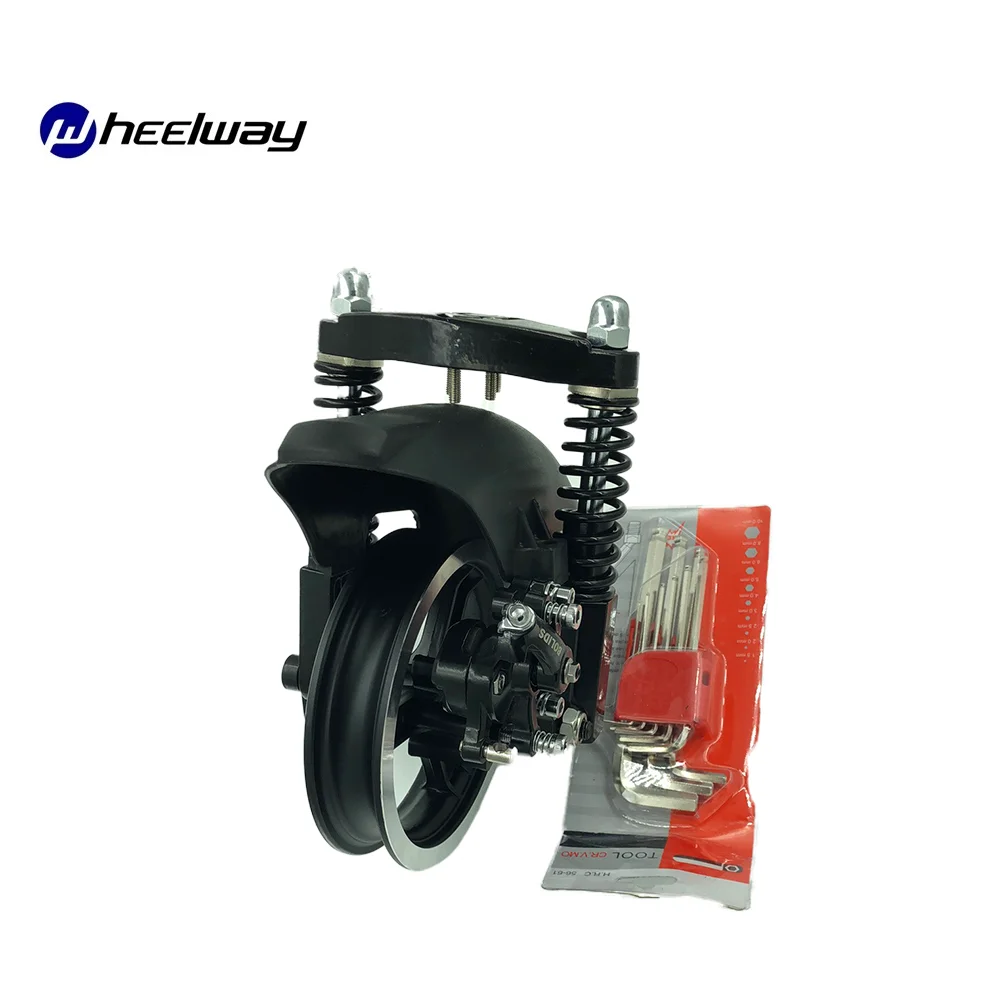 10 дюймовый электрический самокат вилка переднее колесо амортизатор