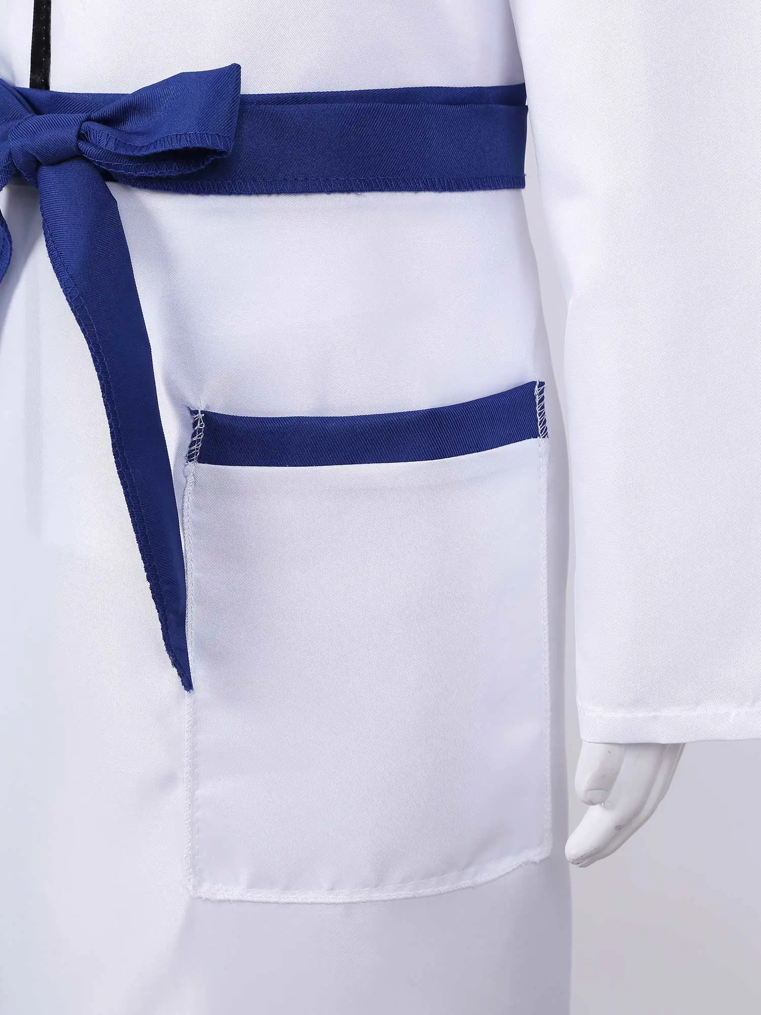 Children Cosplay Costumes Apron Clothes Kid Boys Girls Kitchen Craft Painting Chef Cooking Tops with Scarf Apron and Hat Set