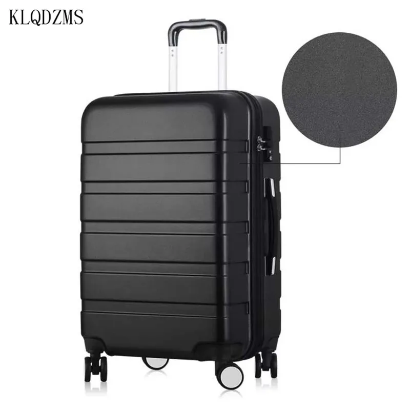 KLQDZMS модный ABS + PC чемодан на колёсиках дорожный костюм чехол с колесиками