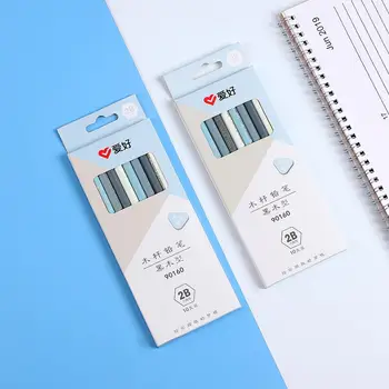 

10pcs/set Creative Black wood Penholder Carbon pencil kawaii Art drawing sketch pen Student stationery supplies