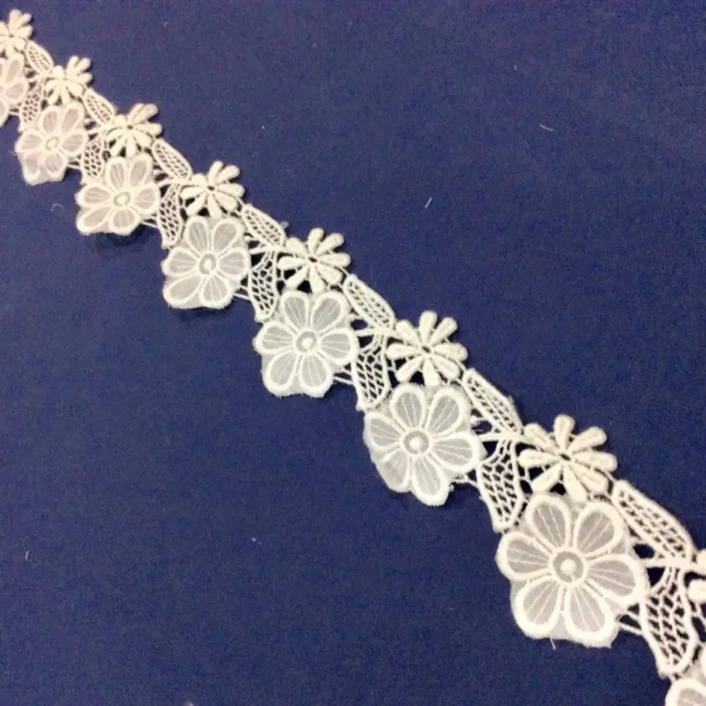 

Cotton lace lace clothing accessories embroidered small barcode jewelry accessories