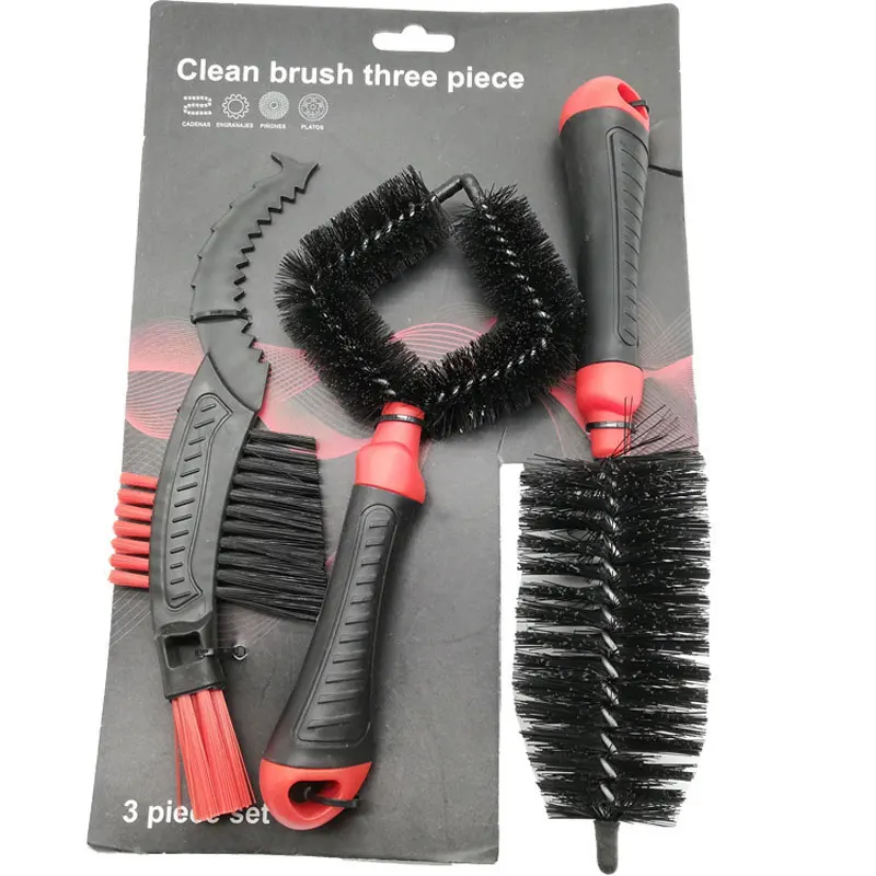 

Bike Cleaning Brush Washing Cleaning Tool Set Multifunction Cycling Hub Gears Brush