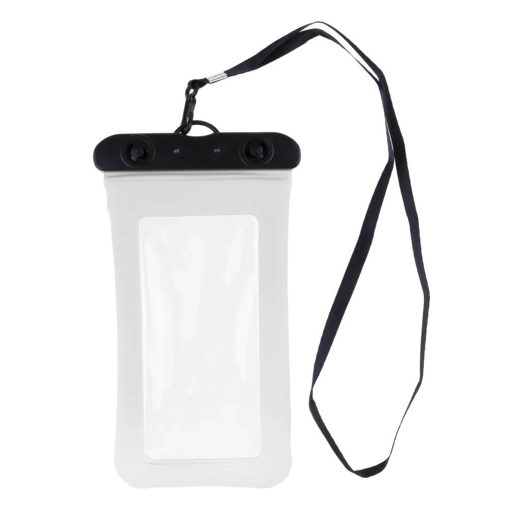 Waterproof Mobile Phone Bag Case Floating Air Bag Design Neck Strap Universal 6 Inches Phones Diving Equpment Set