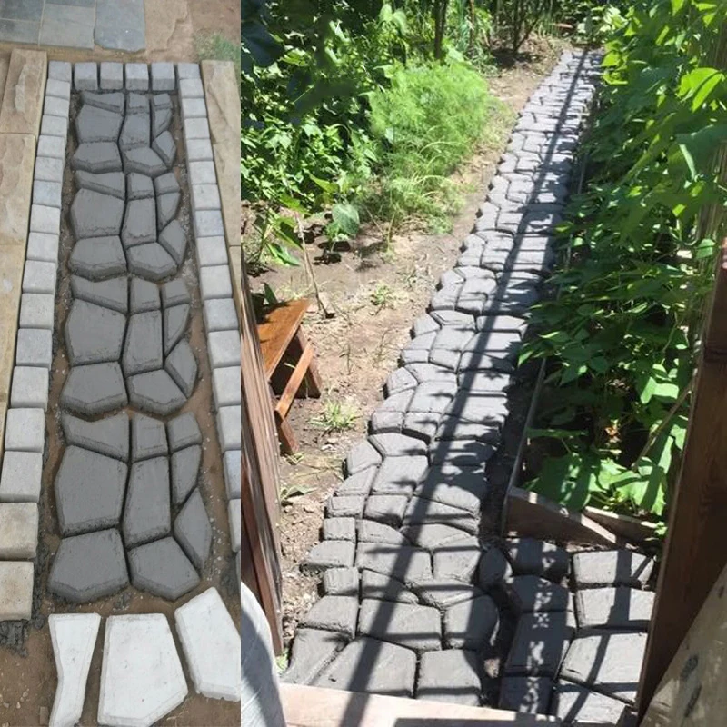 Concrete Paver Mold Walkway