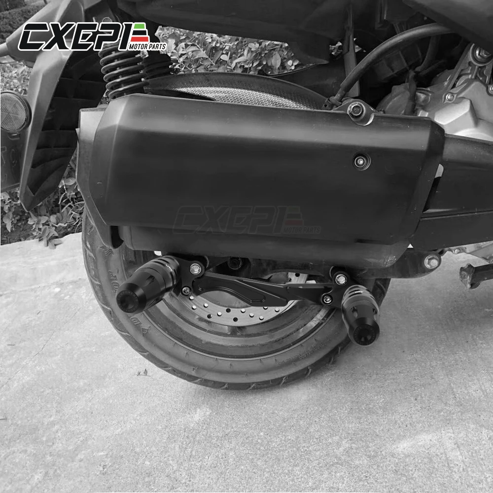 Подходит для YAMAHA XMAX 125 X MAX 250 300 400 2017 2019 аварийные прокладки выхлопные слайдеры