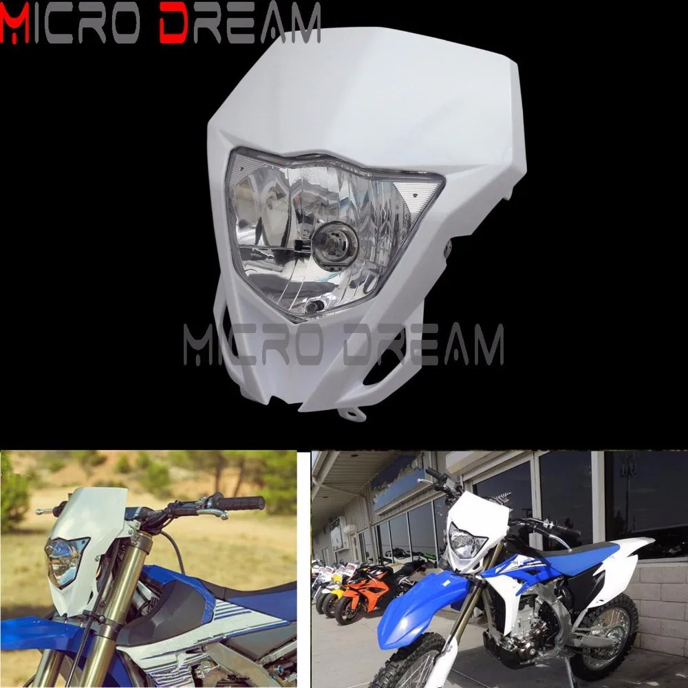 Dirt Bike фары для мотокросса обтекатель 12В/35Вт галогенные маска супермото