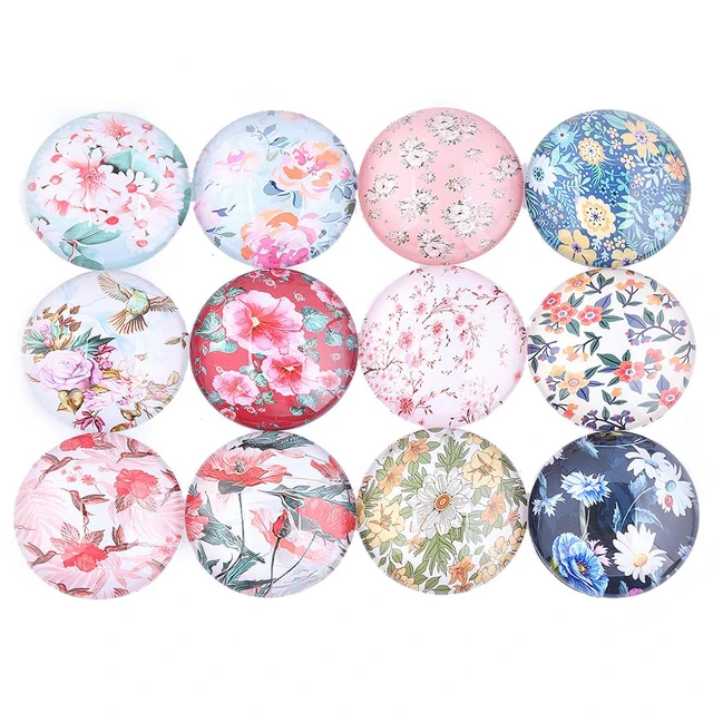 Hot Sale 10pcs 20mm Handmade Photo Glass Cabochons - Jewelry Findings &  Components - AliExpress