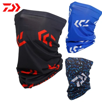 

Daiwa Fishing Scarf Fishing Head Wear Gamakatsu Magic Scarf Fishing Sun Protection Breathable Cycling Sports Face Mask Summer