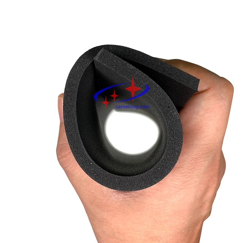 

Magic black lamiantion foam for airbag machine laminating very flex can bend any angle