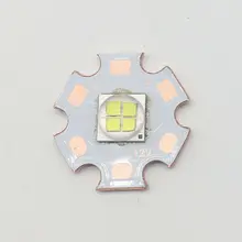 1 шт. 7070 20W 6V 12V светодиодный Cree XLamp XHP70 XHP50 XHP70.2 XHP50.2 светодиодный излучатель холодный White6500K светодиодный чип с 20 мм Cooper PCB