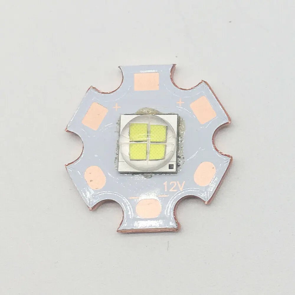 

1PCS 7070 20W 6V 12V Led Cree XLamp XHP70 XHP50 XHP70.2 XHP50.2 LED Emitter Cool White6500K LED Chip with 20mm Cooper PCB