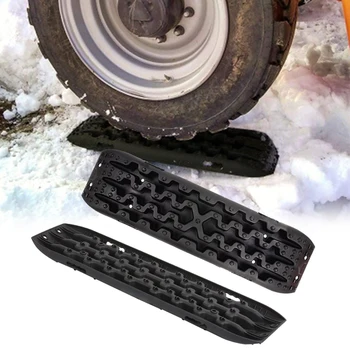 

Universal Car Grip Tracks Traction Mat Recovery Tracks Traction Mat Anti-slip Track Tire Ladder For Sand Mud Snow