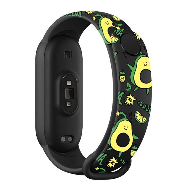 Strap For Amazfit Band 5 MiBand 6 5 4 3 Cartoon Wristband Replacement TPU Strap For Xiaomi Mi Band 6 5 4 Colorful Strap