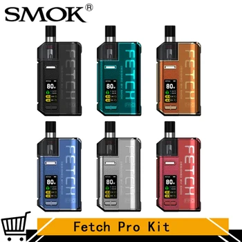 

Original SMOK Fetch Pro Pod Kit 80W 4.3ml Catridge RPM Mesh 0.4ohm RGC Conical Mesh Coil 0.17ohm Vaporizer Electronic Cigarette