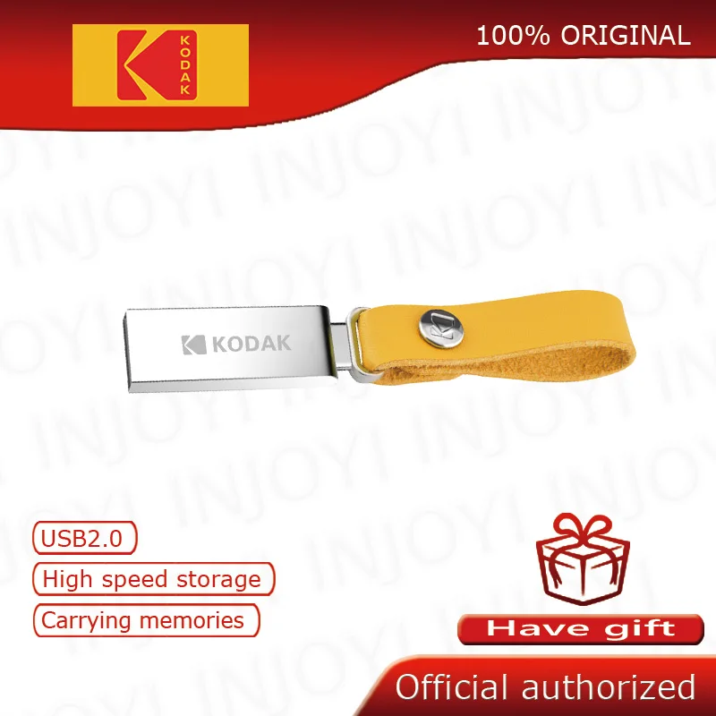 Металлический USB флеш-накопитель Kodak K122 флеш-накопитель 16 ГБ флеш-накопитель 32 ГБ usb флешка 64 Гб Флешка memoria usb
