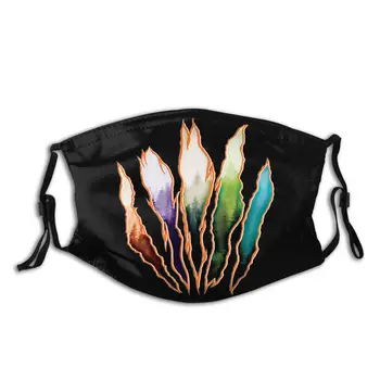 

Bear Torn Nature Mouth Face Mask With PM2.5 Filters Reusable Anti Haze Dust Protection Cover Mouth Muffle