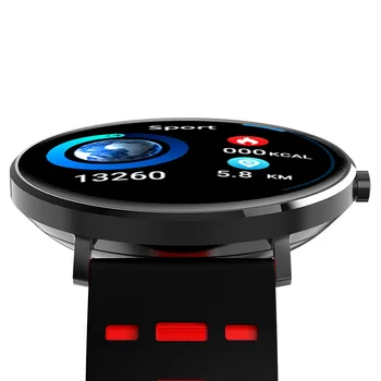 

L6 Smart Watch IP68 Waterproof Android IOS Smartwatch Wristband Blood Pressure Heart Rate Monitor Wearable Devices