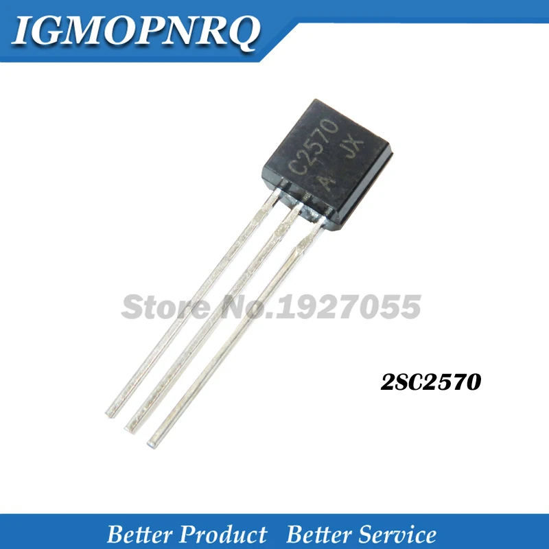 10pcs/Lot 2SC2570 C2570 TO-92 Transistor-line Large p High Current New Original | Электронные компоненты и