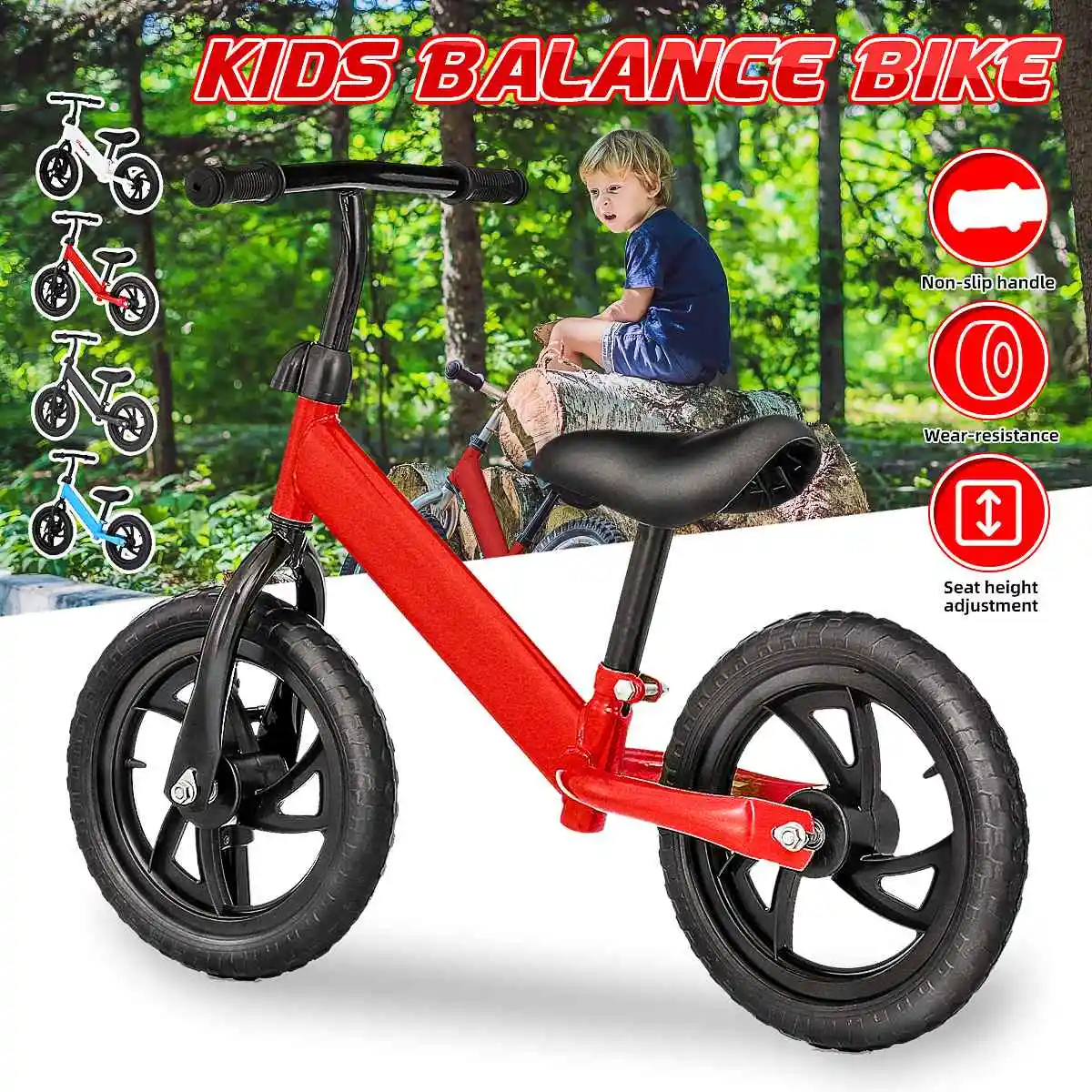 Велотренажер Balance Bike детская игрушка для езды на велосипеде мальчиков и девочек