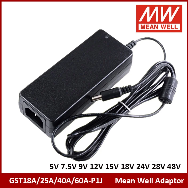 MEAN WELL GST25A09-P1J Netzteil - 25W 2,55A Schaltnetzteil Adapter