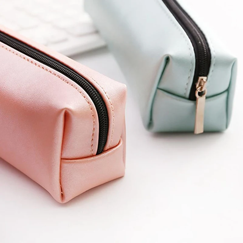 1 Pcs Kawaii Pencil Case Small Refreshing Large Capacity School Pencil Box Pencilcase Pencil Bag School Supplies Stationery