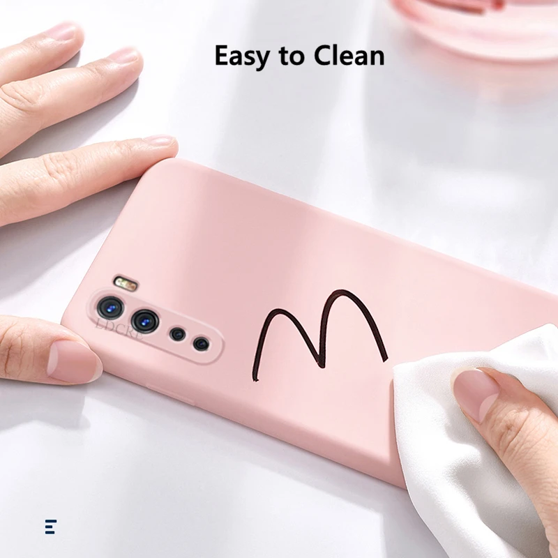 For Oppo A5 2020 Case Rubber Liquid Silicone Shell Shockproof