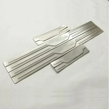 

For Nissan Qashqai j11 Europe Car Door Sill Scuff Plate Welcome Pedal Stainless Steel Car Styling 2015 2016 2017 2018 2019 2020