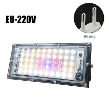 

LED Grow Light Panel Growing Lamp Waterproof Gardening Tool Aluminum Vegetation 110V 220V Solar Full Indoor Plant