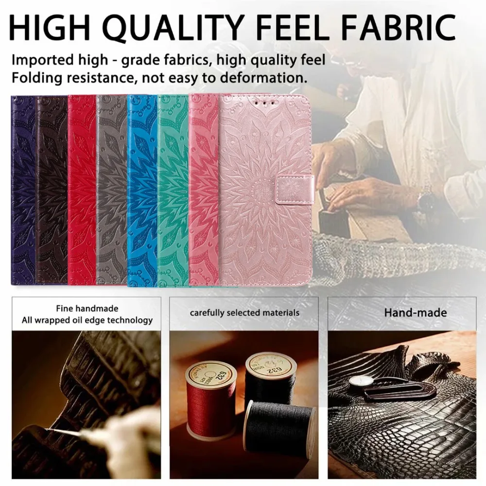 Étui Portefeuille En Cuir Synthétique Pour IPhone - Avec Rangement Cartes Et Support Intégré - Modèles 13 à 17