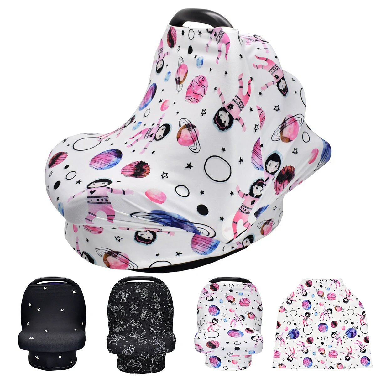 Nursing Breastfeeding Privacy Cover Baby Scarf Toddler newborn Car Seat