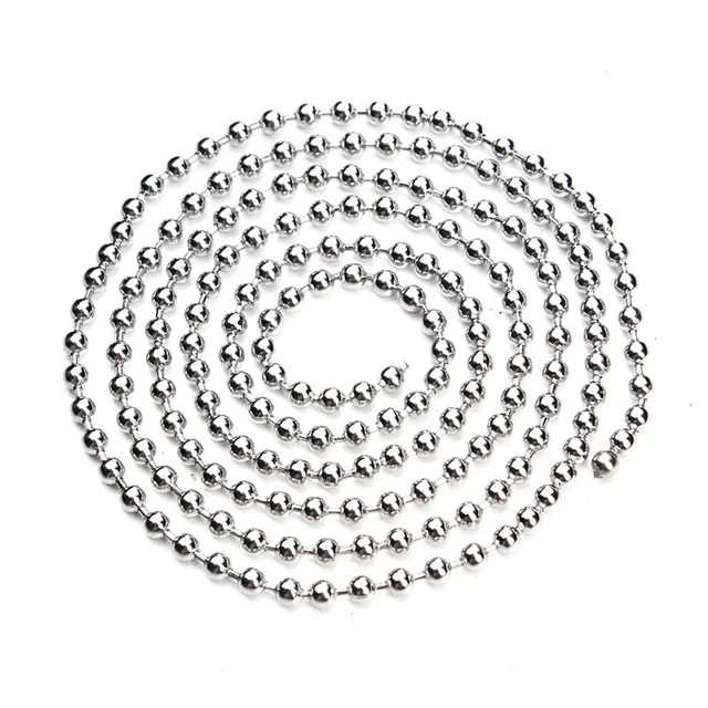Chaînes à Billes En Acier Inoxydable 304 Plaqué Ion Multicolore Avec Bobine En Plastique Et 10 Connecteurs Pour Fabrication De Bracelets, Colliers, Porte-clés, Loisirs Créatifs