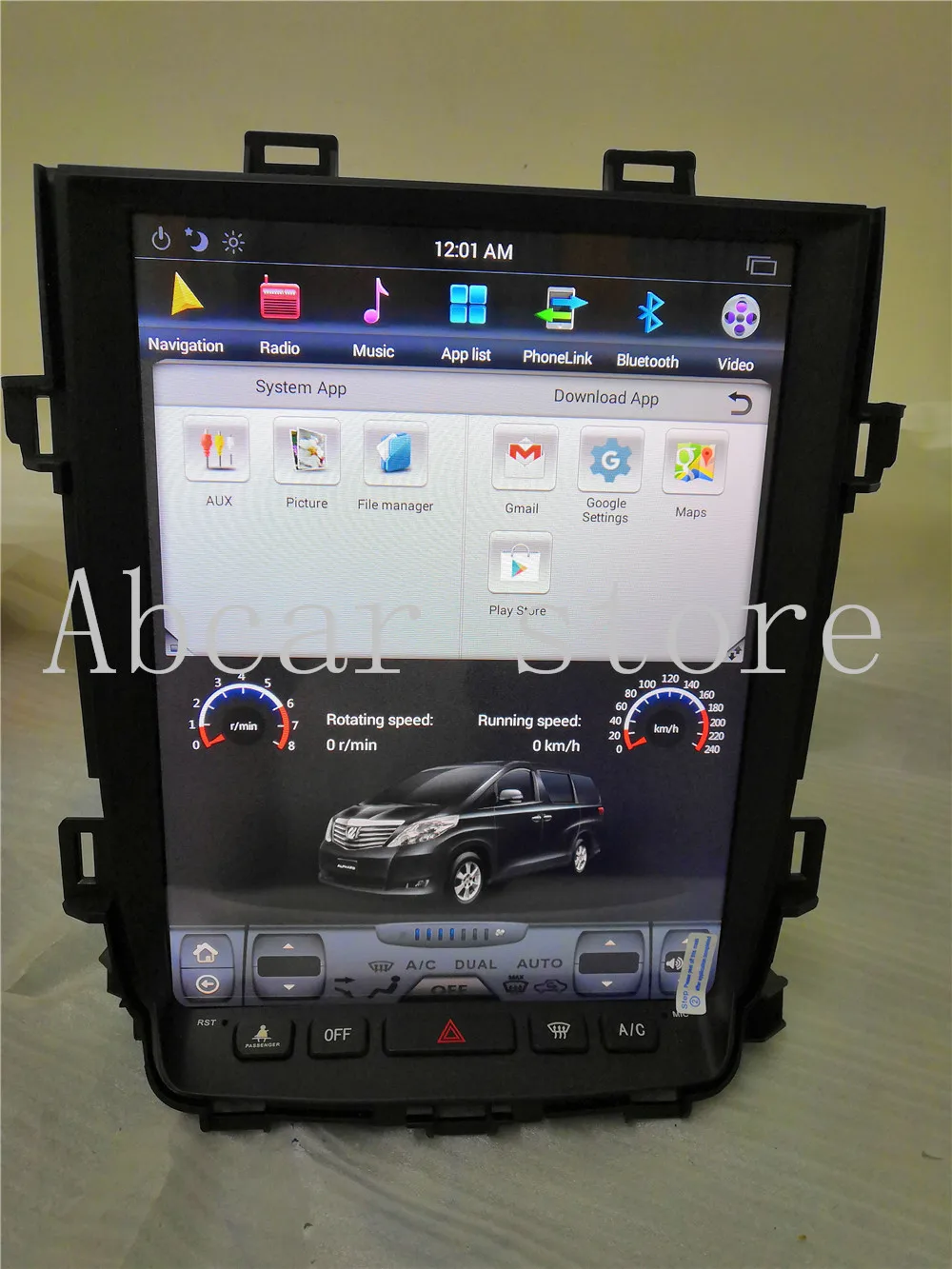 Flash Deal Tesla style Android 8.1 Car dvd player GPS Navigation For Toyota alphard Vellfire 20 series 2007-2014 PX6 IPS  JBL 18 speakers 2