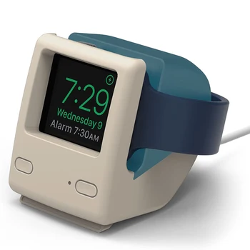 

Rero Computer Style Charger Dock Charging Stand for Apple Watch IWatch Series 5/4/3/2/1, Support Night Stand Mode